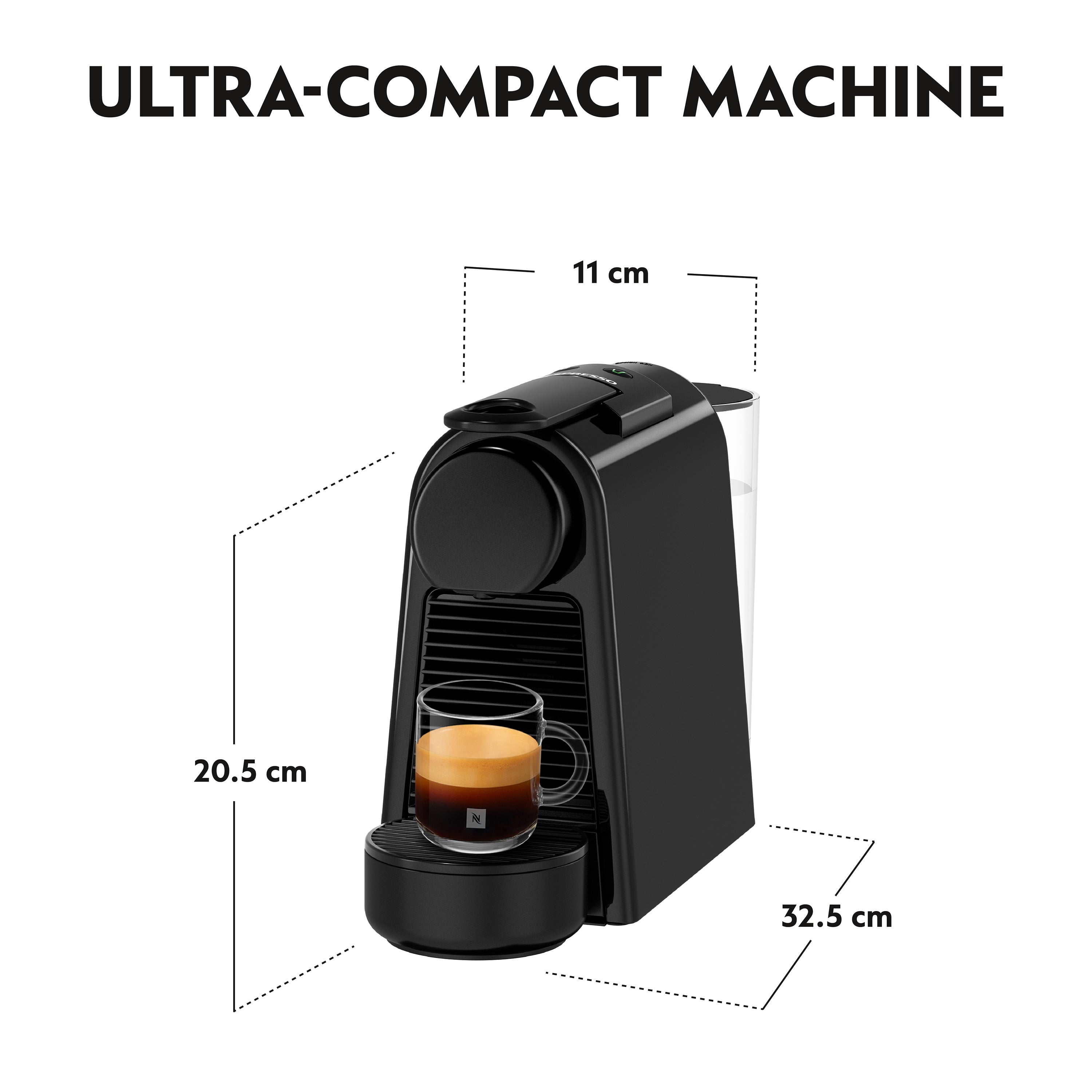 Nespresso Essenza mini D30 Black