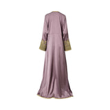 Capture the essence of heritage luxury with this imperial silk kaftan from MIJAD FASHION.