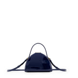 Mlouye Women's PANDORA Mini Patent Navy Hand Bag