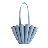 Mlouye Women's Leather Seashell Mini Tote