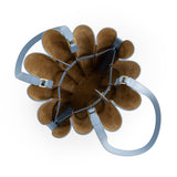 Mlouye Women's Leather Seashell Mini Tote