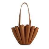 Mlouye Women's Leather Seashell Mini Tote