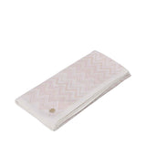 Missoni Kids White/Pink Baby Knit Blanket with zigzag pattern – Available for Online Purchase