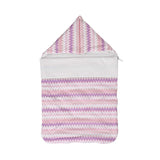Missoni Kids White/Pink Baby Nest with zigzag pattern – Order Online Today
