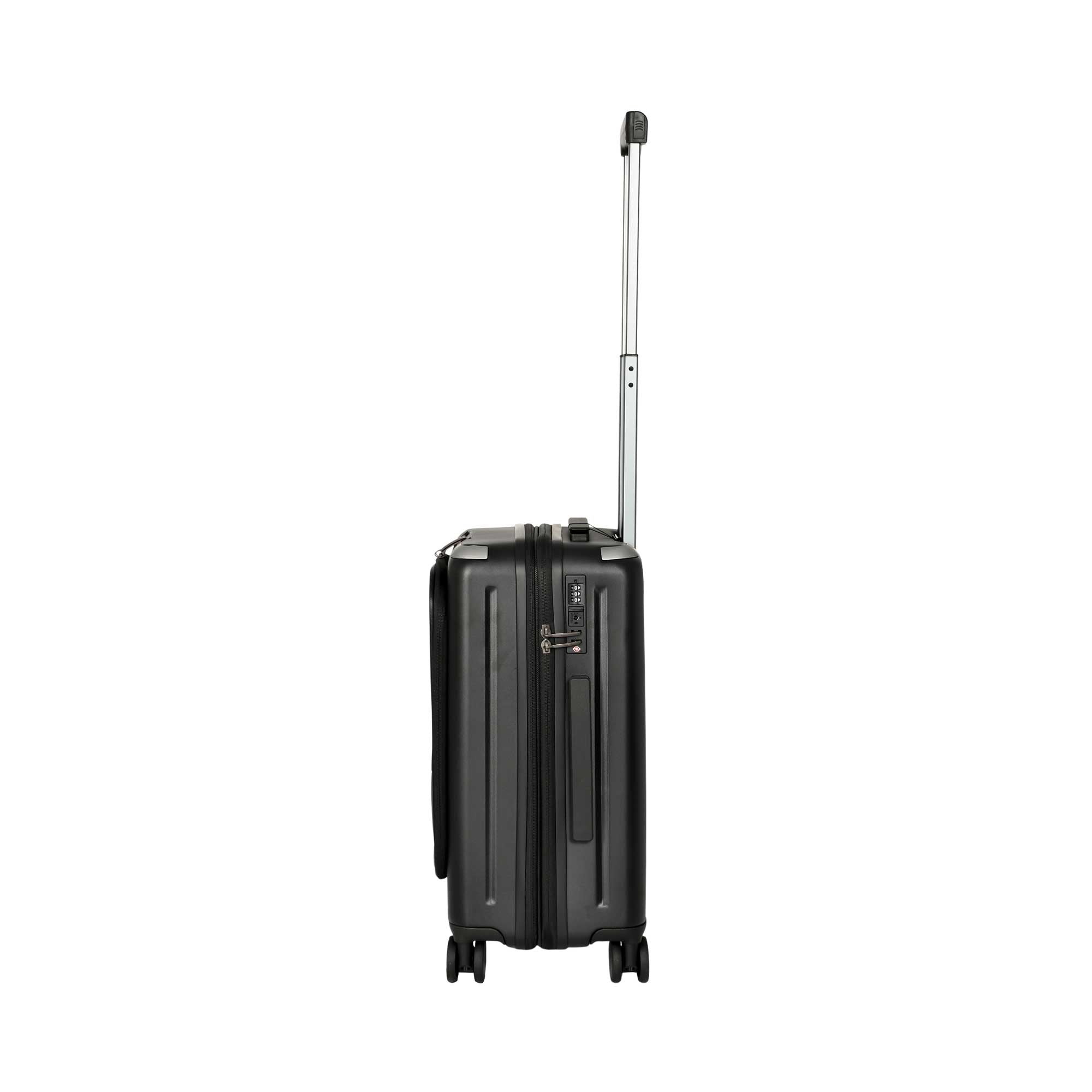 Mosafer Oakland Hard Cabin Luggage with Front Pocket and 360° Spinner Wheels – Shop Now Online