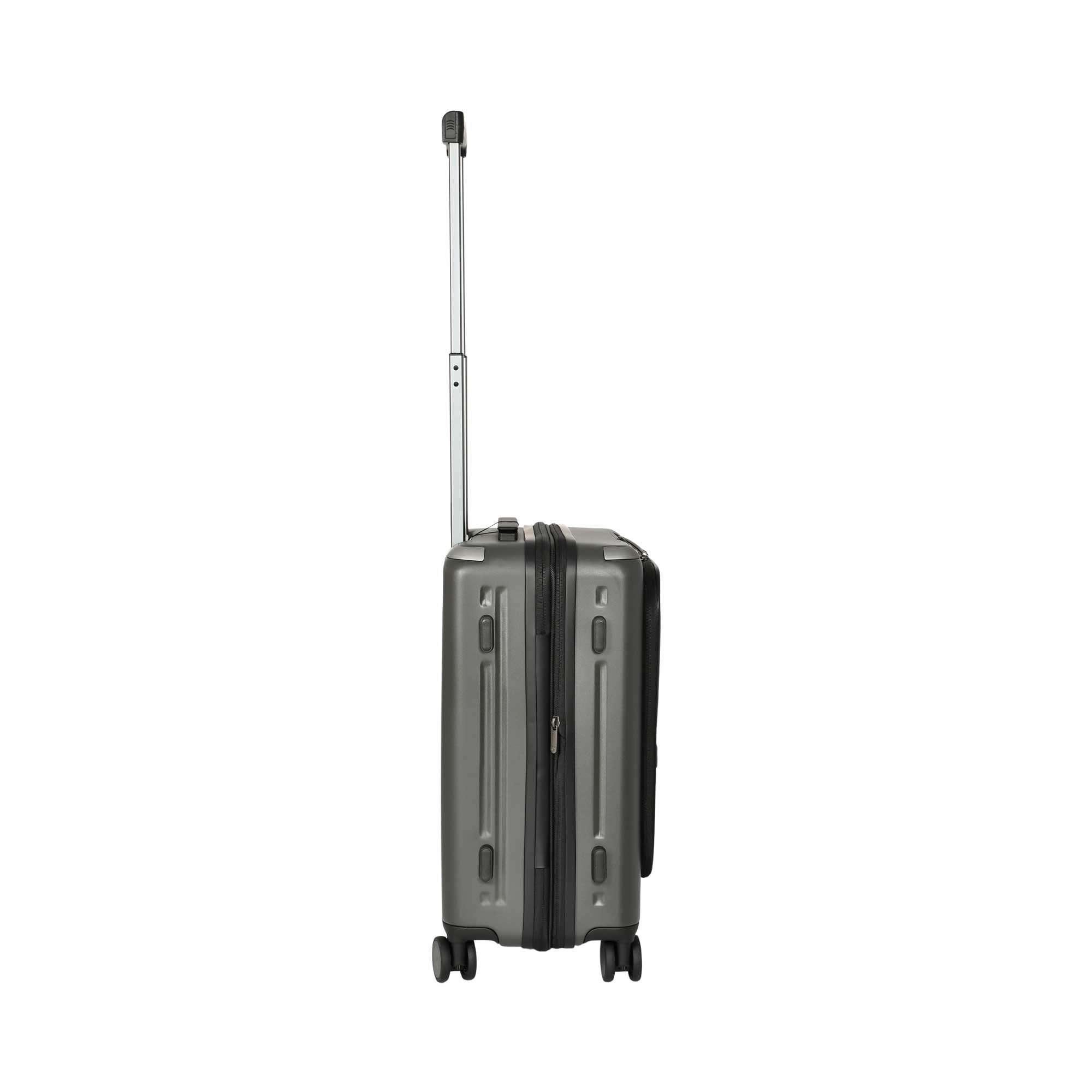 Mosafer Oakland Hard Cabin Luggage with Front Pocket and 360° Spinner Wheels – Shop Now Online