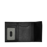 Mosafer Regent Black Leather Wallet with RFID Protection – Available for Online Purchase