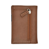 Mosafer Regent Brown Leather Wallet with Coin Pocket – Available for Online Purchase
