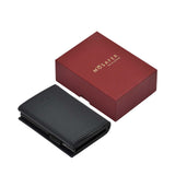 Mosafer Regent Navy Leather Wallet – Available for Online Purchase