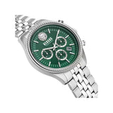 Versus Versace Colonne Men's Green Dial Silver Watch