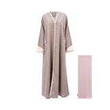 Nero Women's Modest Abaya Ensemble