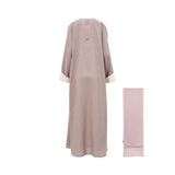 Nero Women's Modest Abaya Ensemble