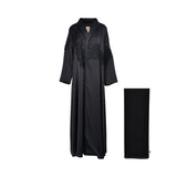 Nero Women's Black Elegant Abaya
