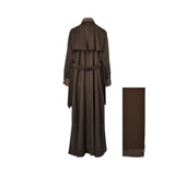 Nero Women's Olive & Brown Abaya