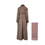 Nero Women's Brown Abaya