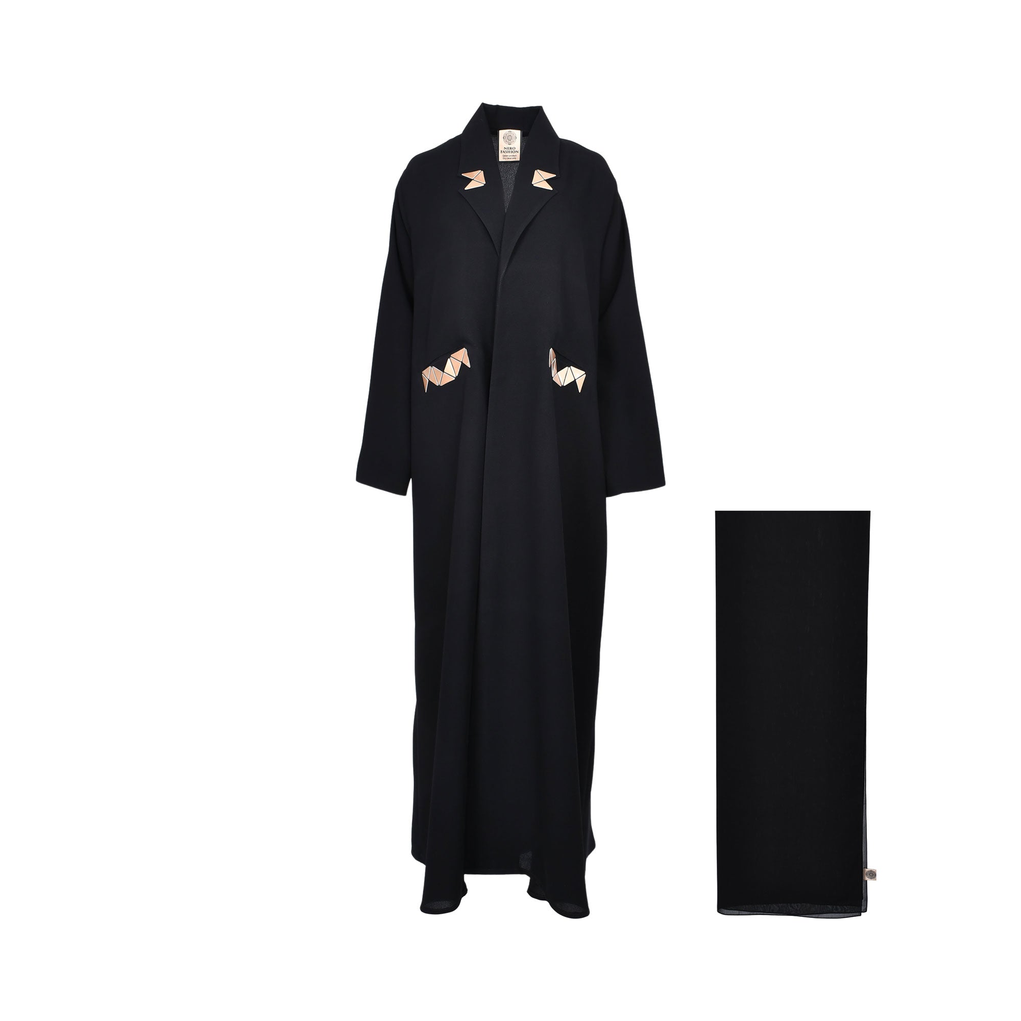 Nero Women's Black Abaya | Abaya | Clothing | Kaftans & Abayas | Women | Women All Clothing | Womens | Womens Fashion
