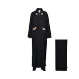 Nero Women's Black Abaya