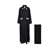 Nero Women's Black Abaya