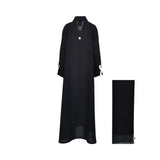Nero Women's Black Abaya