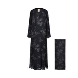 Nero Women's Black Abaya