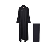 Nero Women's Black Abaya