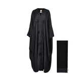 Nero Women's Black Abaya