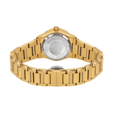 Saint Honore Haussman Women's Green Dial Stainless Steel Gold Plated Bracelet Watch