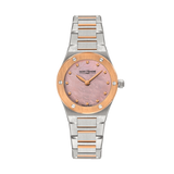 Saint Honore New Haussman Women's Pink MOP Dial Silver Rose Gold Watch