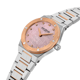 Saint Honore New Haussman Women's Pink MOP Dial Silver Rose Gold Watch