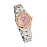 Saint Honore New Haussman Women's Pink MOP Dial Silver Rose Gold Watch