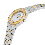 Saint Honore New Haussman Women's White MOP Silver Gold Watch