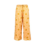 Fable and Eve Hoxton Abstract Sun Print Peach Leg Pyjama Set