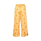 Fable and Eve Hoxton Abstract Sun Print Peach Leg Pyjama Set