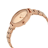 KNY The Modernist Ladies Three-Hand Rose Gold-Tone Stainless Steel Watch