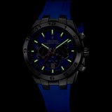 Festina Chrono Bike Men's Blue Dial With Blue Rubber Strap Watch