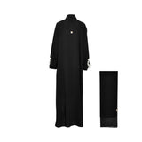Nero Women’s Casual Black/Silver Abaya – Now Available Online
