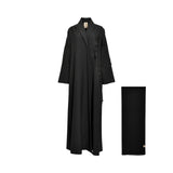 Nero Women’s Evening Black Abaya – Available for Online Purchase