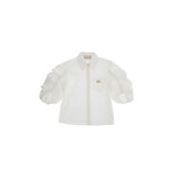 Elisabetta Franchi Kids Girl's Light Cream Shirt