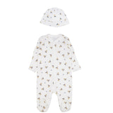 Polo Ralph Lauren Kids New Born Boy's White Sleepsuit Set