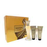 Paris Hilton Gold Rush Women EDP 4pcs Set 100ml+6ml RB+90ml BL+90ml