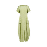 Oblique Women's Light Green Lime Dress