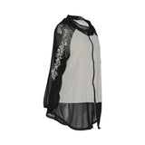 Oblique Women's Beige & Black Blazer