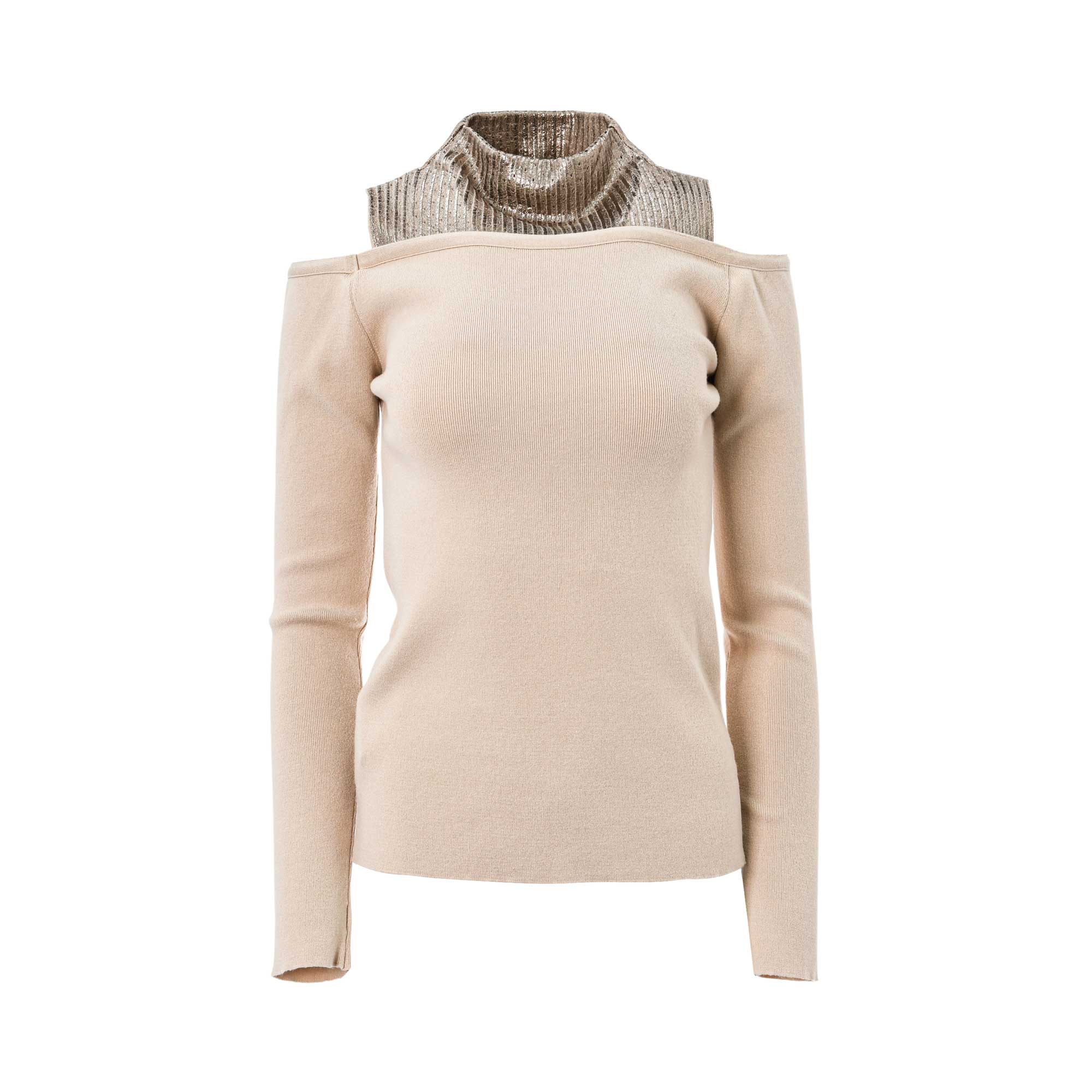 Oblique Women's Beige Sweater | Clothing | FYFL | GCC | Sweaters and Cardigans | Women | Women All Clothing | Womens | Womens Fashion Oblique Women's Beige Sweater | Clothing | FYFL | GCC | Sweaters and Cardigans | Women | Women All Clothing | Womens | Womens Fashion