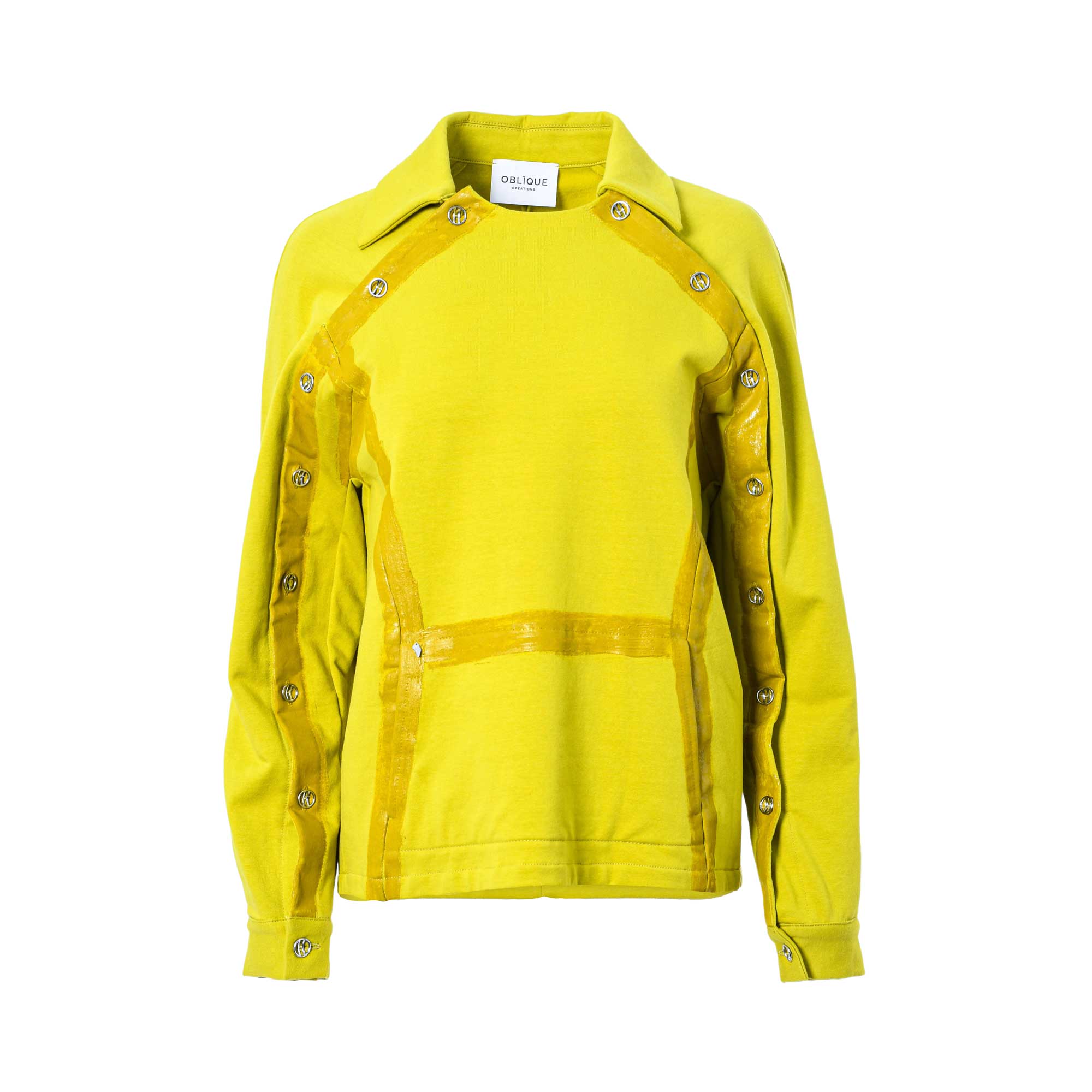 Oblique Women's Mustard Sweatshirt | Clothing | FYFL | GCC | Sweaters and Cardigans | Women | Women All Clothing | Womens | Womens Fashion Oblique Women's Mustard Sweatshirt | Clothing | FYFL | GCC | Sweaters and Cardigans | Women | Women All Clothing | Womens | Womens Fashion
