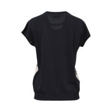 Oblique Women's Black T-shirt