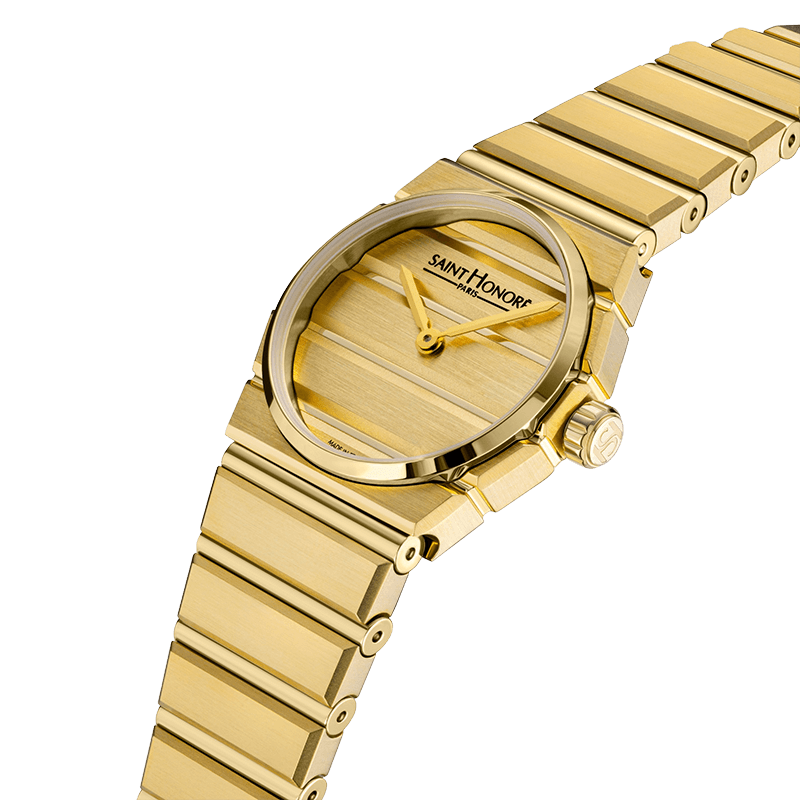 Saint Honore Odeon Women s Gold Plated Dial Full Gold Watch Bluesalon
