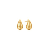 Luca Barra Ladies IP Gold Steel Earrings