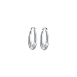 Luca Barra Ladies Steel Earrings
