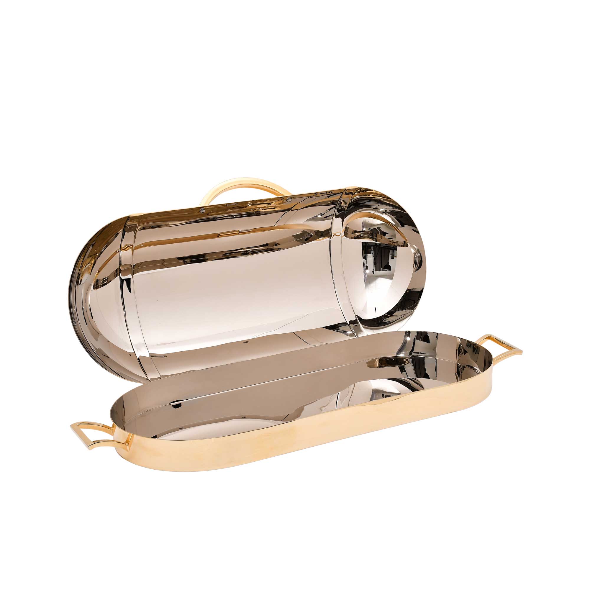 Orfevrerie Food Tray With Cover For Chafindish Gold | Dinnerware | Home and Furniture Home | Home and Furniture Home Table Top Orfevrerie Food Tray With Cover For Chafindish Gold | Dinnerware | Home and Furniture Home | Home and Furniture Home Table Top