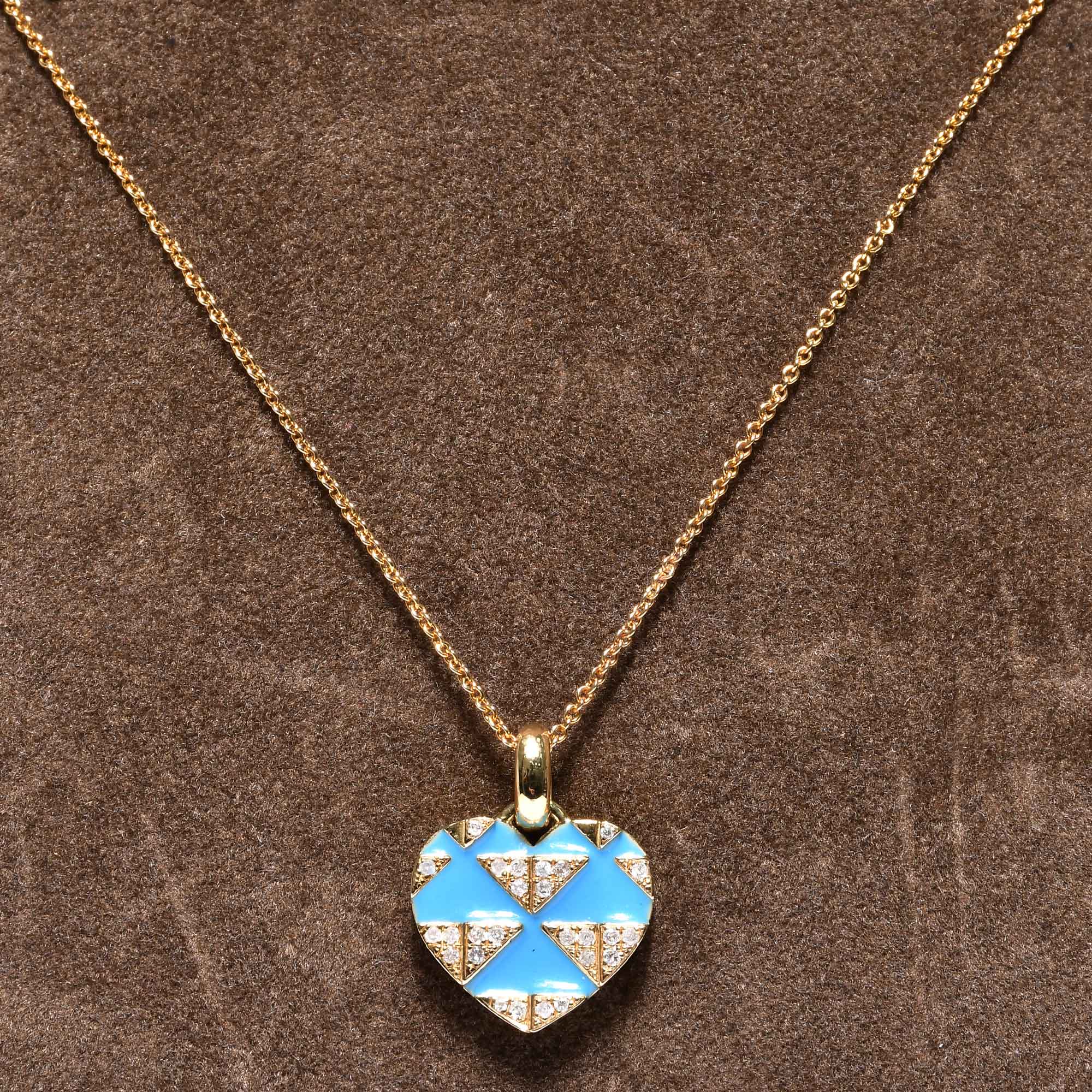 Ouzounian Jewelry Blue Topaz Heart Pendant Necklace | Fine Jewellery | Necklace | Necklace With Pendant | Women | Women Necklaces | Womens Ouzounian Jewelry Blue Topaz Heart Pendant Necklace | Fine Jewellery | Necklace | Necklace With Pendant | Women | Women Necklaces | Womens